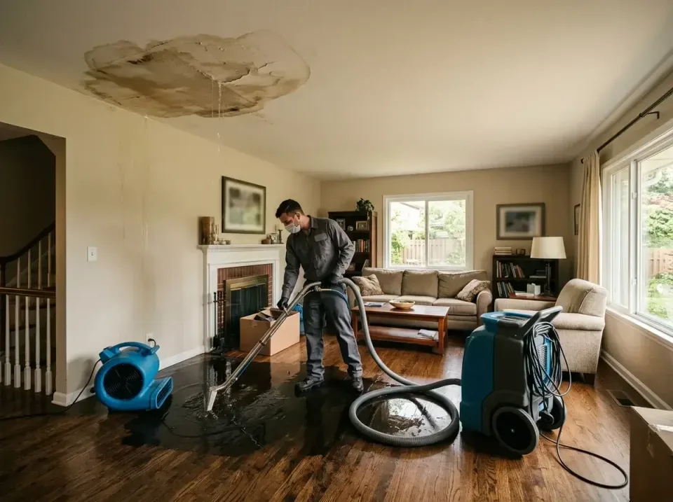 attic-pipe-burst-ceiling-drip-008 — frequently asked questions, Water Damage Restoration & Carpet Care in Kahoka, MO